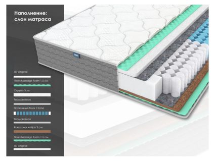 Матрас Димакс ОК струтто хард релакс уцененный 625