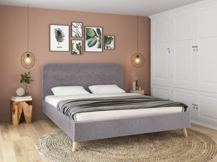 Кровать Sontelle Style Kipso Malta grey 264