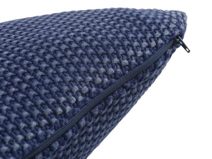 Декоративная подушка Tkano Essential темно-синяя