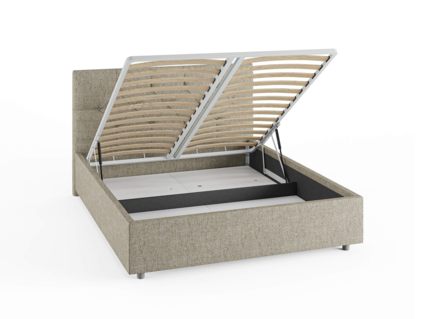 Кровать Сонум Bari Кашемир Бежевый (с подъемным механизмом) 160х190