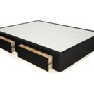 Кровать Mr.Mattress Site Box экокожа Black 120х195