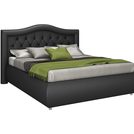 Кровать Sleeptek Premier 6 Экокожа Black (с подъемным механизмом) 140х190