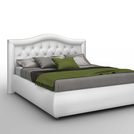 Кровать Sleeptek Premier 6 Экокожа White 160х190