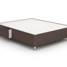 Кровать Lonax Box Drawer 2 ящика стандарт Коричневый 180х190