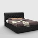 Кровать Sleeptek Premier 1 Экоожа Black 180х200