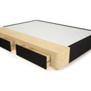 Кровать Mr.Mattress Site Box экокожа Black 80х200