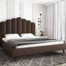 Кровать Sontelle Style Lixano Luxa Chocolate 120х190